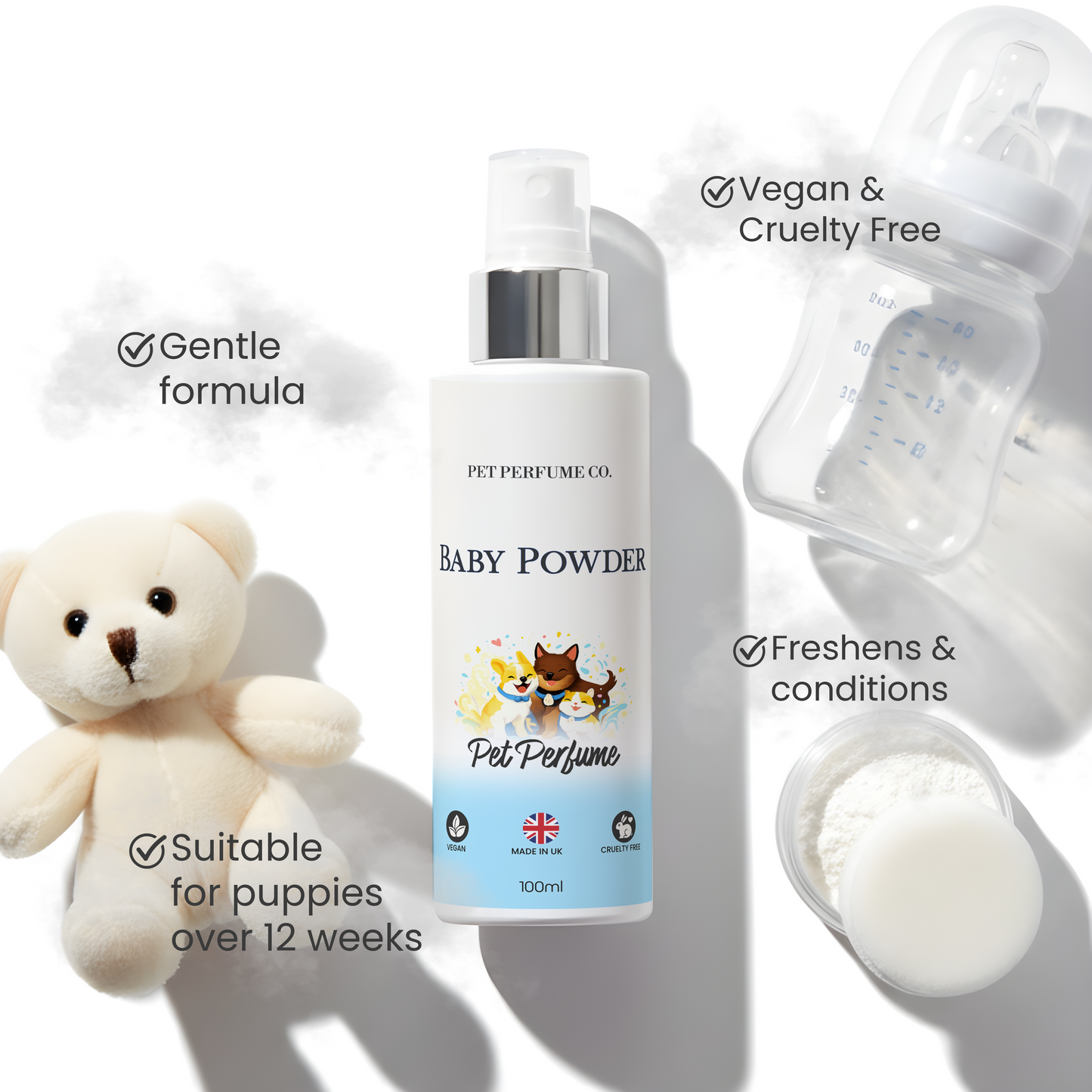 Baby Powder Pet Perfume
