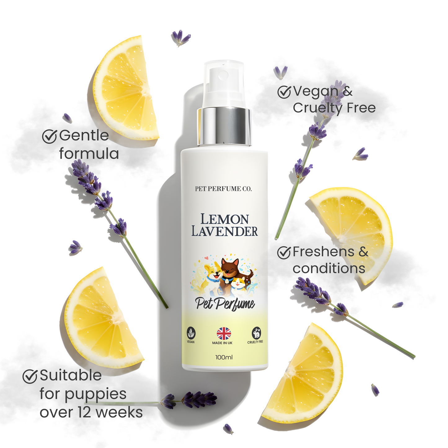 Lemon Lavender Pet Perfume